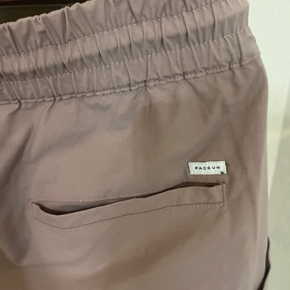 Pacsun Cargo Pants Size  Pink Slim Fit Pockets‎ Tapered Mens M - Picture 5 of 9